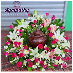 Adore Serenity Urn Flowers