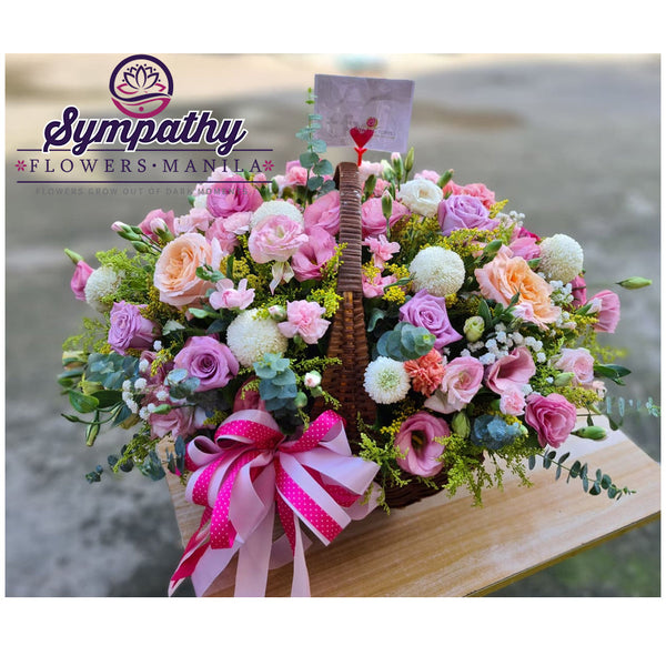 Serene Sympathy Basket BA301