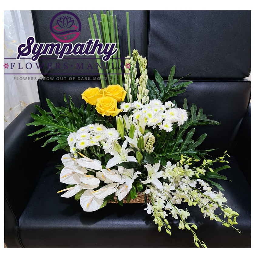 Serene Sympathy Basket BA303