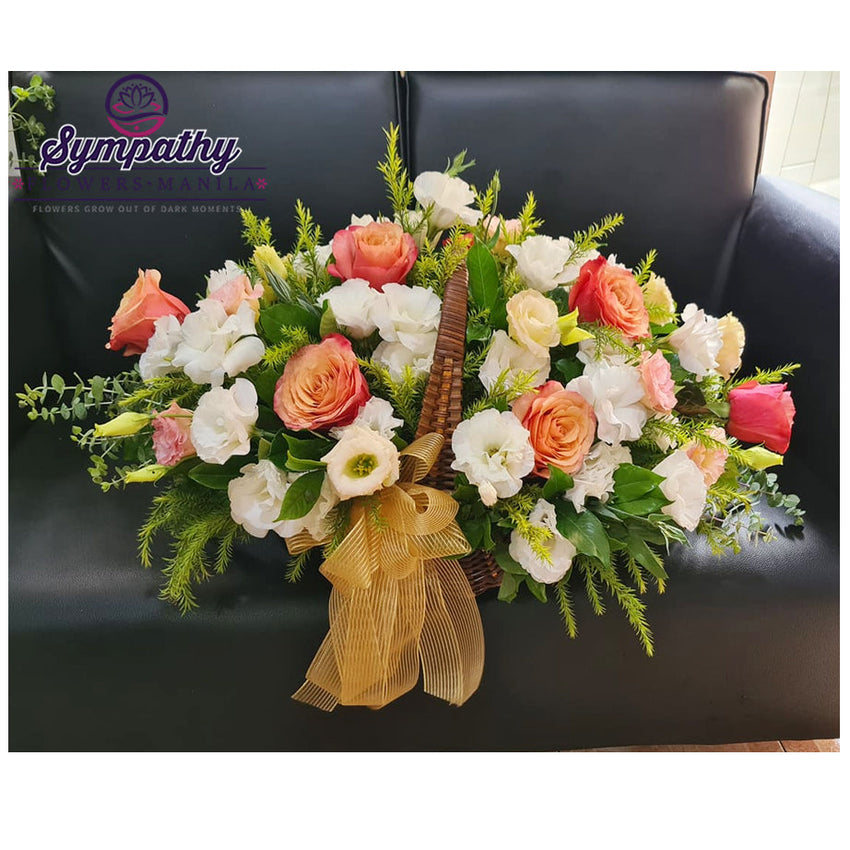 Serene Sympathy Basket BA306