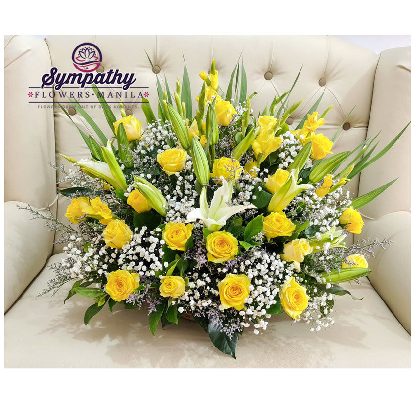 Serene Sympathy Basket BA312